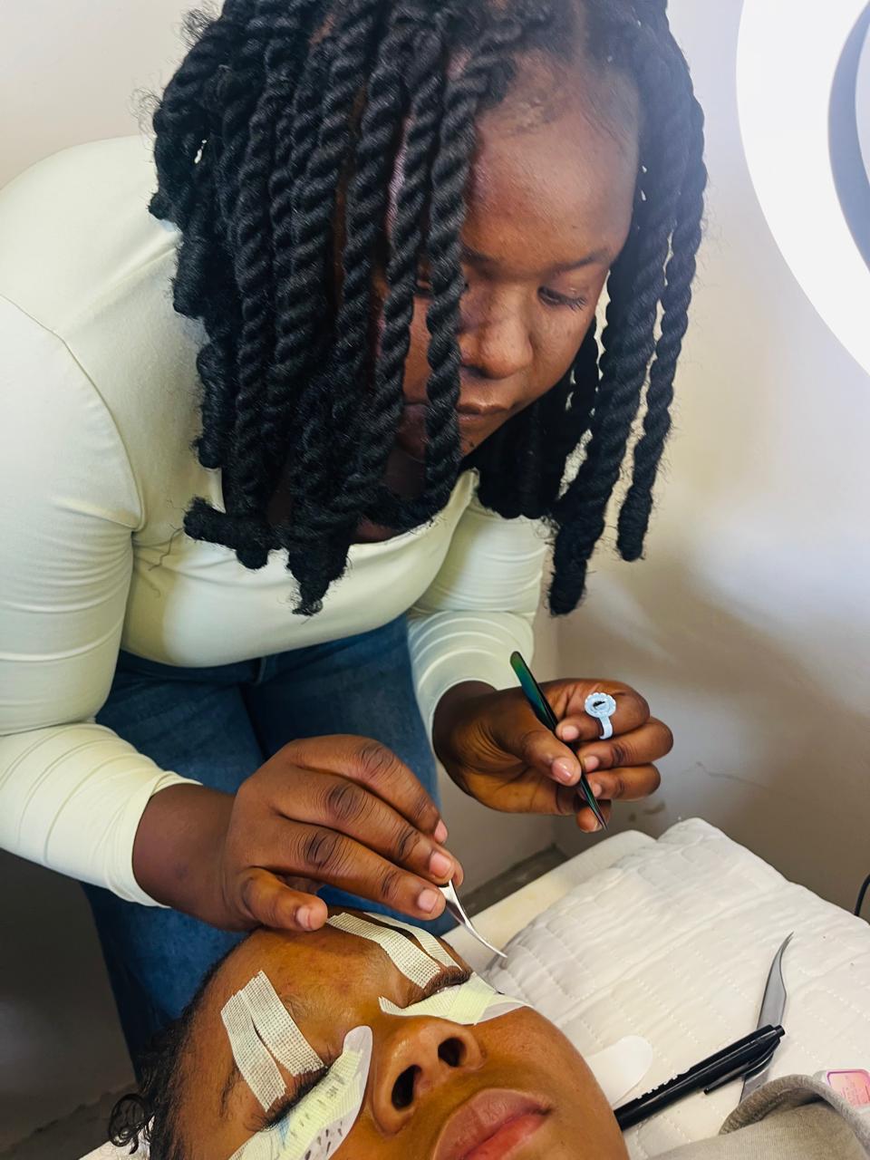 Volume lash extensions by Therapic Beauty