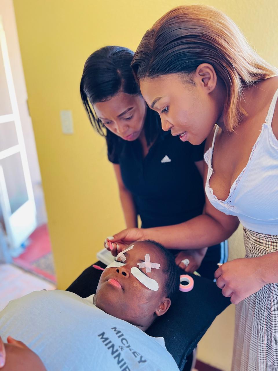 Mega volume lash extensions by Therapic Beauty